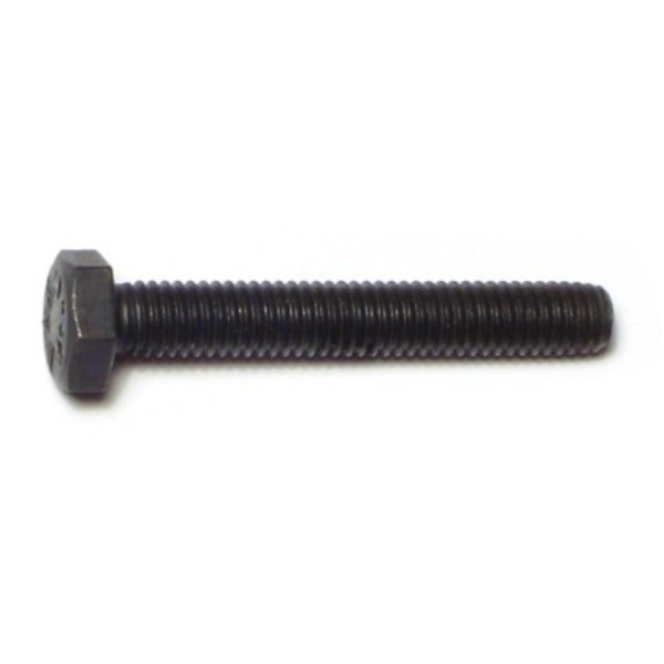 Midwest Fastener Class 10.9, M6-1.00 Hex Head Cap Screw, Plain Steel, 40 mm L, 15 PK 73743 - main